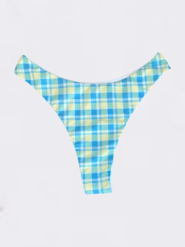 Checked Dreams Bikini Bottoms